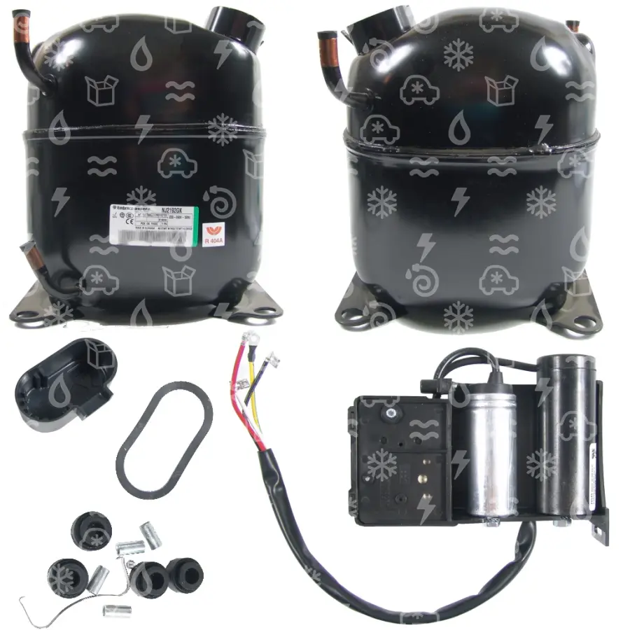 kompresor EMBRACO NJ2192GK, LBP - R404A,R507, 220 - 240 V, 50 Hz